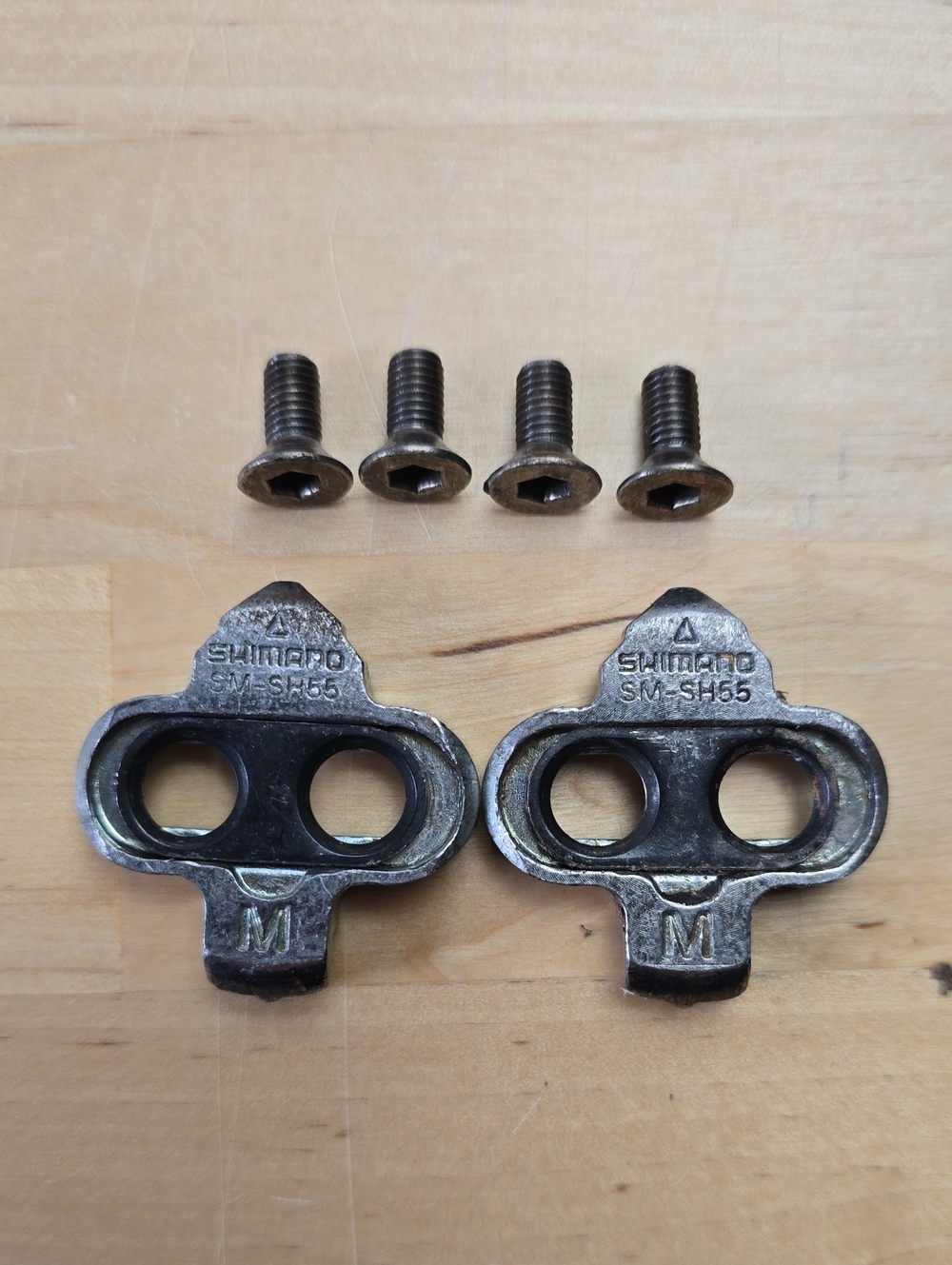 Shimano Easy-Off Pedalset SM-SH55 Bicycle Cleats for SPD Pedals (pair)
